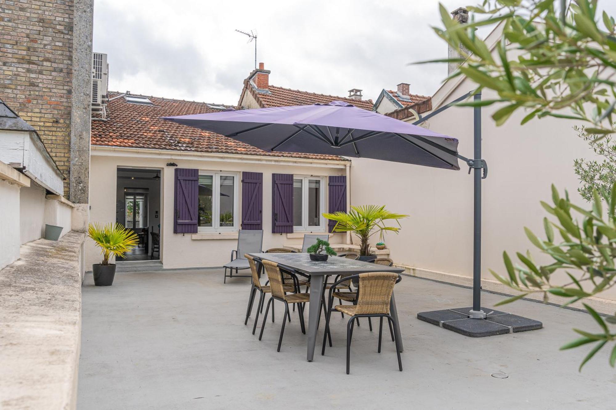 Terrasse 86 - Terrasse & Climatisation - 4-6 Personnes - Bnb Épernay Exterior foto